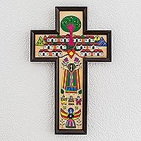 Pinewood cross,