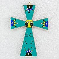 Pinewood cross,