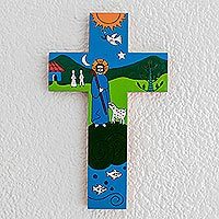 Pinewood cross,