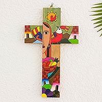 Pinewood cross,