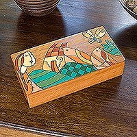 Wood box,