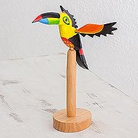 Pinewood sculpture,