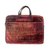 Bamboo chenille and cotton laptop case, 'Iridescent Lands' (14 inch) - Bamboo chenille and cotton laptop case (14 inch) (image 2a) thumbail