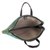 Bamboo chenille and cotton laptop case, 'Iridescent Jade' (14 inch) - Bamboo chenille and cotton laptop case (14 inch) (image 2d) thumbail