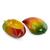Wood canape set, 'Tropical Mango' (5 pieces) - Wood canape set (5 Pieces) (image 2b) thumbail