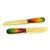 Wood canape set, 'Tropical Mango' (5 pieces) - Wood canape set (5 Pieces) (image 2c) thumbail