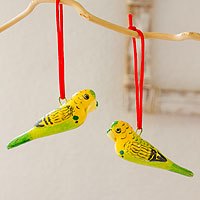 Ceramic ornaments,