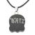 Jade pendant necklace, 'Maya Wisdom' - Nahual Cotton Pendant Jade Necklace (image 2b) thumbail