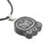 Jade pendant necklace, 'Maya Wisdom' - Nahual Cotton Pendant Jade Necklace (image 2c) thumbail