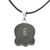 Jade pendant necklace, 'Maya Destiny Cat' - Handcrafted Nahual Cotton Cord Jade Necklace (image 2b) thumbail
