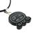 Jade pendant necklace, 'Maya Breath of Life' - Maya Nahual Glyph on Black Cotton Cord Necklace (image 2c) thumbail