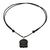 Jade pendant necklace, 'Maya Seed' - Collectible Women's Jade Necklace with Cotton Cord (image 2d) thumbail