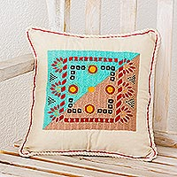 Cotton cushion cover My Tradition Guatemala