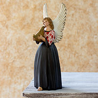 Ceramic figurine Angel from Momostenango Guatemala
