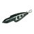 Jade pendant, 'Philodendron in Dark Green' - Jade pendant (image 2b) thumbail