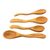 Cedar wood spoons, 'Nature's Cuisine' (set of 4) - Cedar wood spoons (Set of 4) (image 2a) thumbail