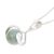 Jade pendant necklace, 'Pale Maya World' - Jade pendant necklace (image 2d) thumbail