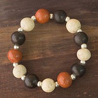 Ceramic stretch bracelet,