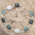 Jade link bracelet, 'Ya'ax Chich Colors' - Jade link bracelet (image 2) thumbail