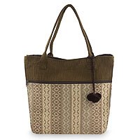 Cotton tote handbag,