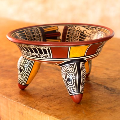 Ceramic vessel, Eagle Vision