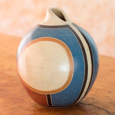 Ceramic decorative vase, Modern Teardrop