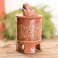 Ceramic vessel Pibil Jaguar medium El Salvador