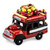 Ceramic sculpture, 'Bus to El Salvador II' - Red and Green Ceramic Chicken Bus Figurine from Guatemala (image 2a) thumbail