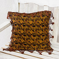 Cotton cushion cover Tactic Gold Guatemala