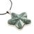 Dark green jade pendant necklace, 'Wishing Star' - Fair Trade Jewelry Artisan Crafted Dark Jade Necklace (image 2c) thumbail