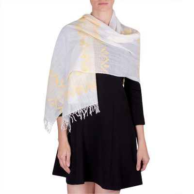Cotton shawl, Santa Cruz Sunshine