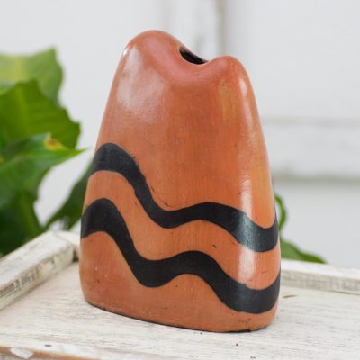 Ceramic vase, Fiery Mountain