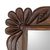 Wood wall mirror, 'Sunflower Elegance' - Handcrafted Pinewood Floral Motif Mirror from Guatemala (image 2c) thumbail