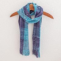 Bamboo chenille scarf,