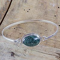 Jade bangle bracelet,