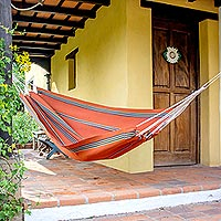 Handwoven hammock Sunset Vista single Guatemala