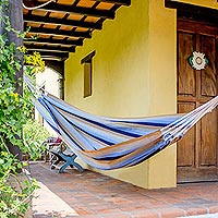 Handwoven hammock Quiet Beach single Guatemala