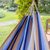 Handwoven hammock, 'Quiet Beach' (single) - Guatemalan Single Hammock Handwoven in Blue and Brown (image 2b) thumbail