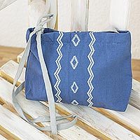 Cotton shoulder bag,