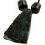 Jade pendant necklace, 'Bold Shadows' - Maya Style Dark Green Jade Pendant Necklace (image 2c) thumbail