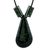Jade pendant necklace, 'Maya Ritual' - Handcrafted Unisex Maya Style Jade Necklace (image 2a) thumbail