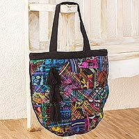 Cotton tote handbag,