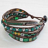 Beaded wristband bracelet,