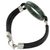 Jade and leather cord bracelet, 'Jade Mystery' - Hand Crafted Jade and Leather Cord Bracelet from Guatemala (image 2b) thumbail