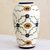 Ceramic vase, 'Margarita Garland' (medium) - Artisan Crafted Floral Ceramic Vase (Medium) thumbail