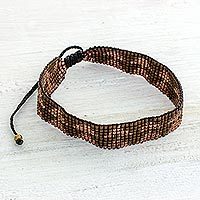 Beaded wristband bracelet,