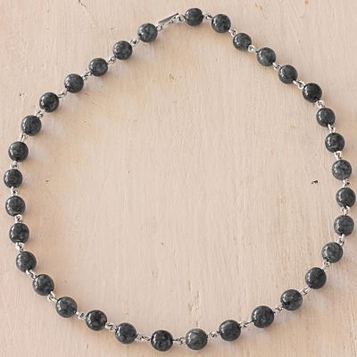 Jade strand necklace, Historical Spheres