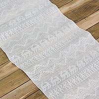 Cotton table runner From the Country to the Table Guatemala