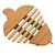 Cedar wood trivet, 'Cashew' - Cedar Wood Trivet Cashew Nut Shape from Guatemala (image 2a) thumbail