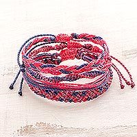 Braided bracelets,